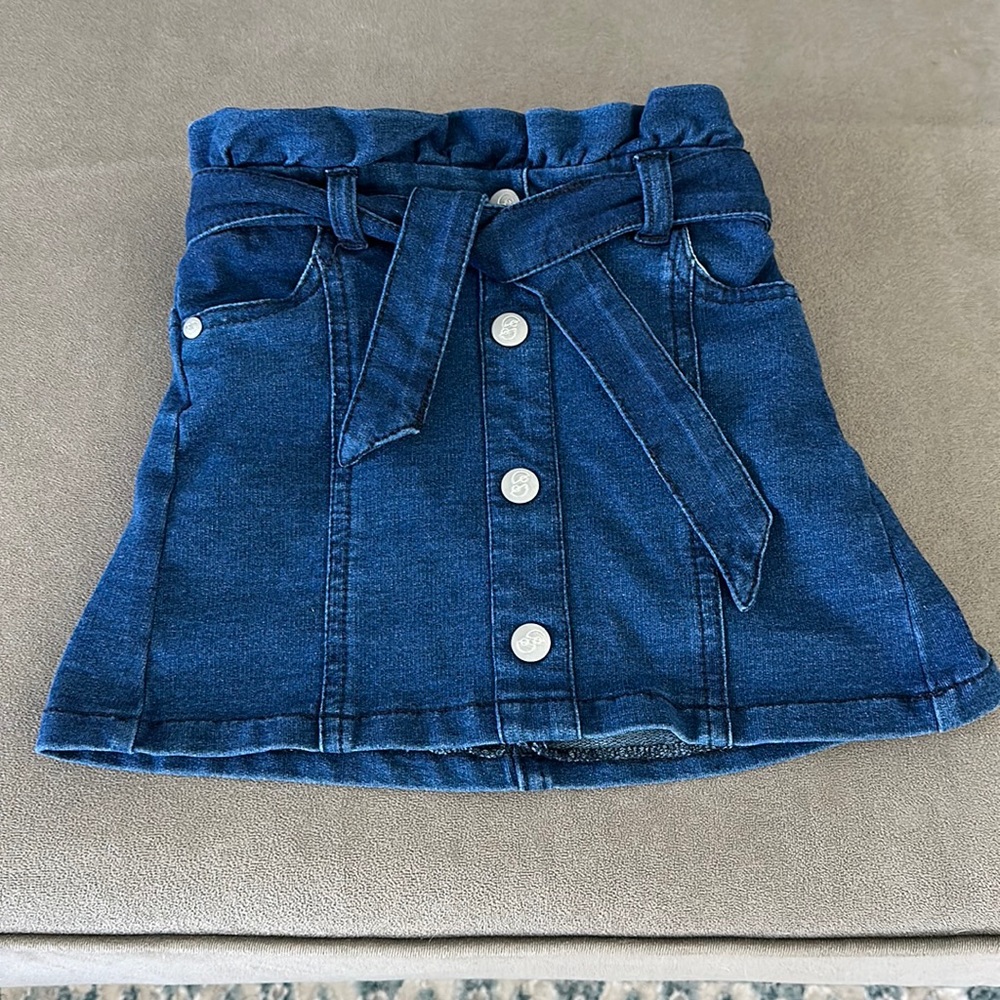 Flapdoodles denim skirt